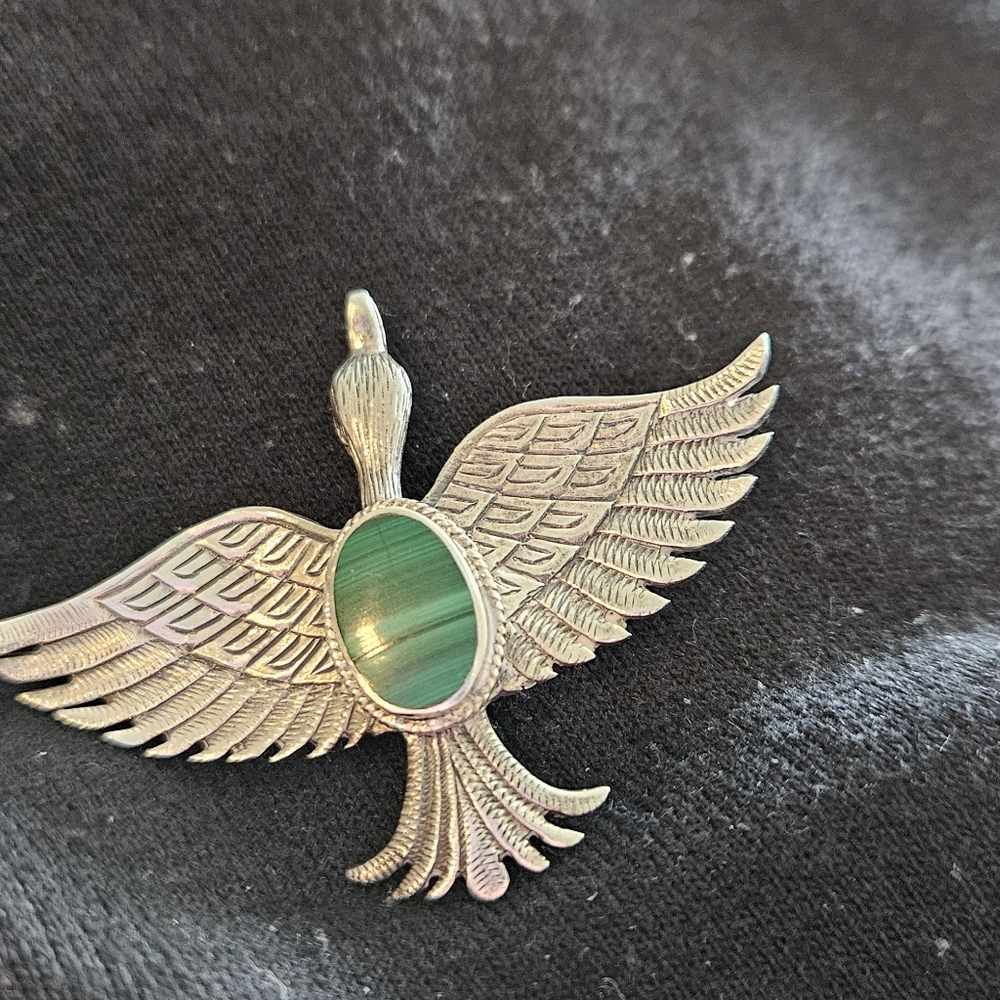 Artisan Sterling Silver Brooch